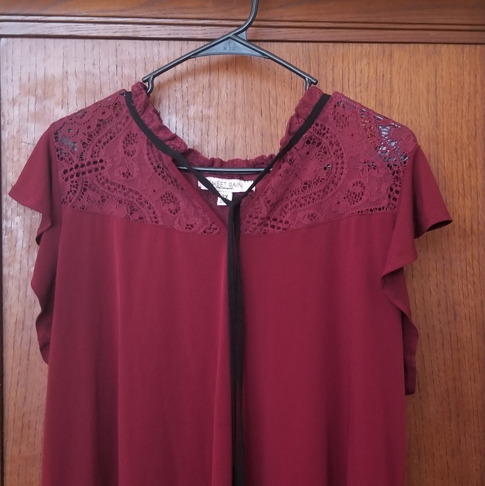 Red Blouse used